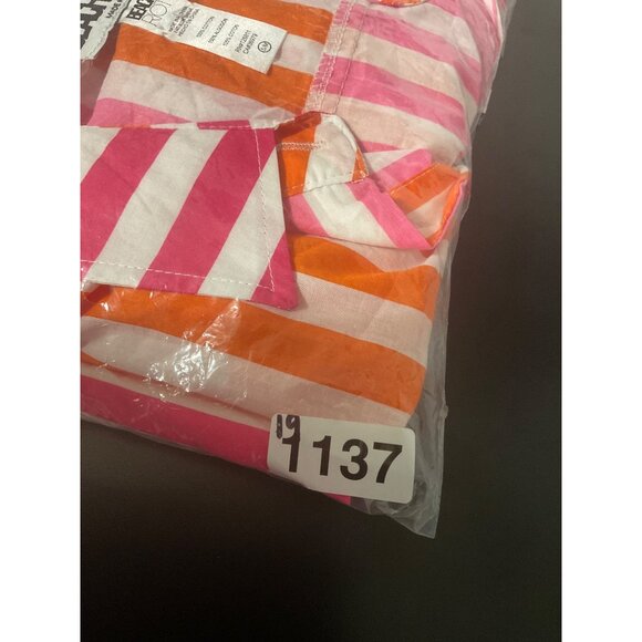 BEACH RIOT Women's Alexa Striped Button Down Top Swim Cover Up S/M - Picture 12 of 12